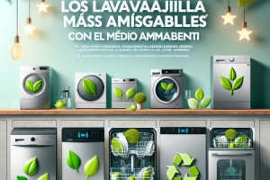 Los lavavajillas más amigables con el medio ambiente Los lavavajillas más amigables con el medio ambiente